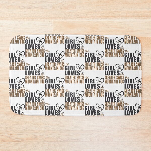Item preview, This Girl Loves Her Greater Swiss Mountain Dog! Especially for Greater Swiss Mountain Dog Dog Lovers! designed and sold by rs-designs.