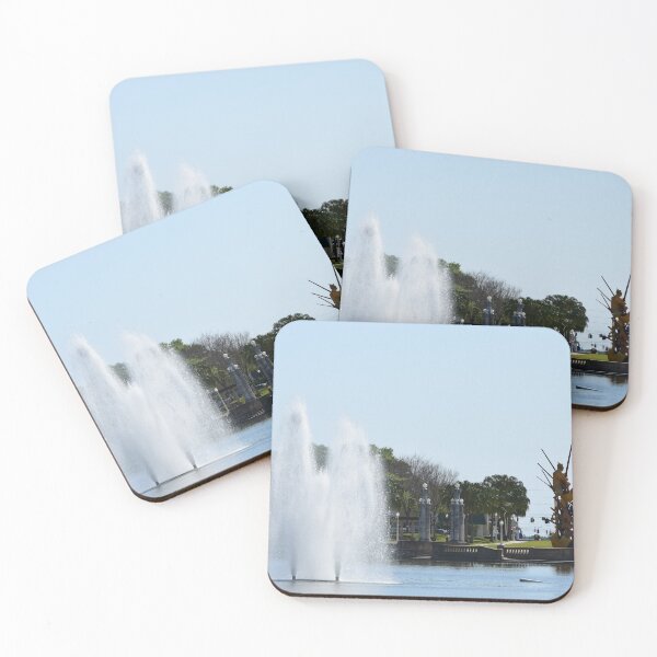 Item preview, Fountain on Lake Mirror designed and sold by Jo Jurkiewicz.