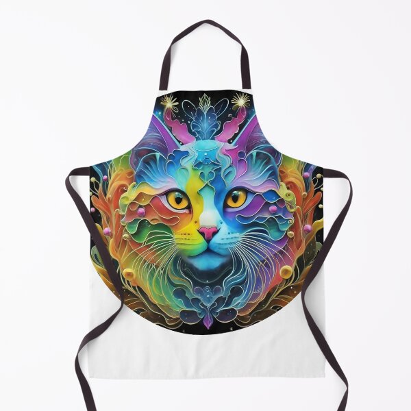 Aperçu de l'œuvre Cat Fluid Art créée et vendue par Zibis09.