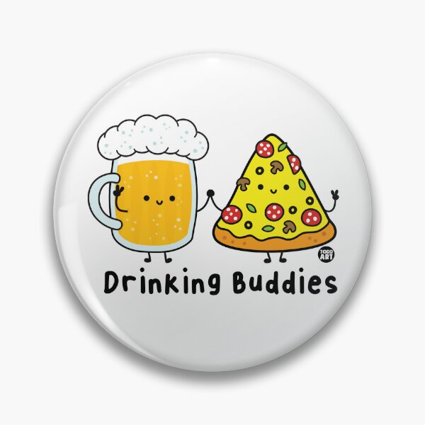 Item preview, DRINKING BUDDIES PIZZA BEER designed and sold by TODD GOLDMAN.