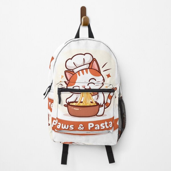 Item preview, Catnip Chef's Delight: 'Paws & Pasta' designed and sold by AI-Only Creations.