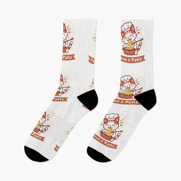 Item preview, Catnip Chef's Delight: 'Paws & Pasta' designed and sold by AI-Only Creations.