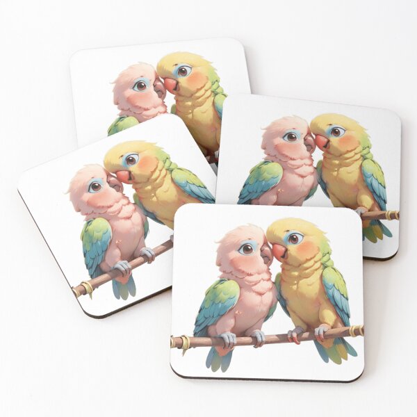 Item preview, Beak-to-Beak in Paradise: A Parrot Love Story designed and sold by HendAhabib.