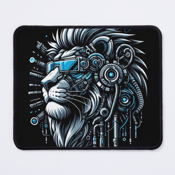 Item preview, Metallic Lion designed and sold by MrAI-Store.