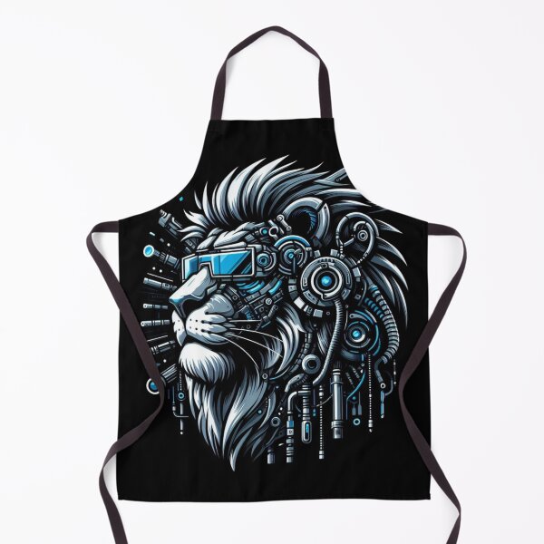 Item preview, Metallic Lion designed and sold by MrAI-Store.