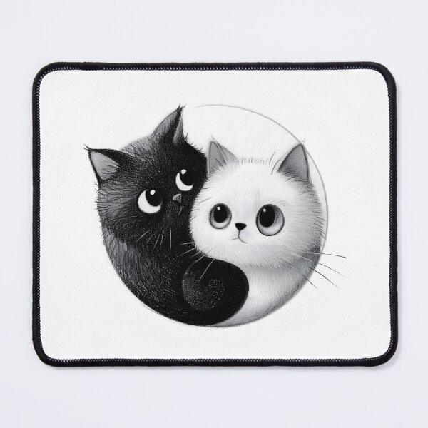 Item preview, Cats Yin Yang  designed and sold by Vikycialp.