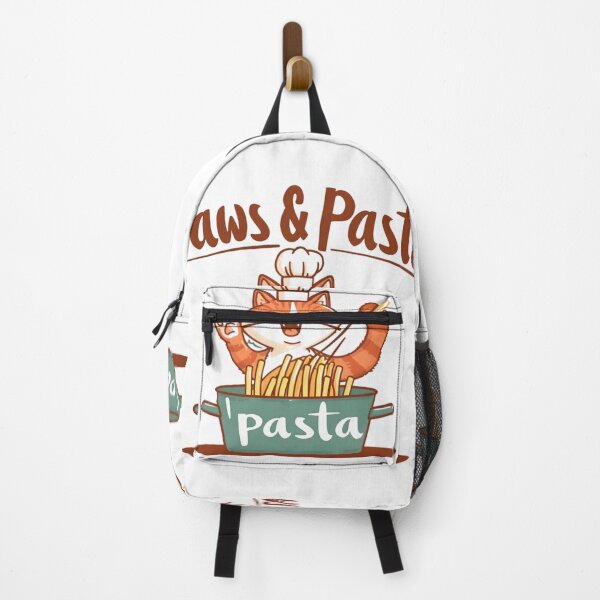 Item preview, Feline Feast Fiesta: 'Paws & Pasta' designed and sold by AI-Only Creations.