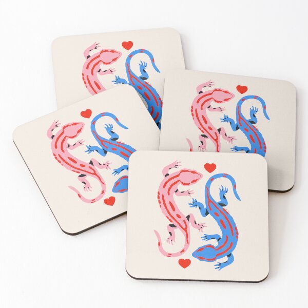 Item preview, The lovers - Salamanders designed and sold by Elbuenlimon.