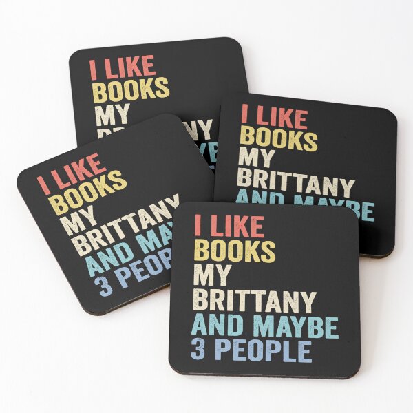 Item preview, Brittany Dog and Books Lover - I Like Books My Brittany And Maybe 3 People designed and sold by vzrnmichsudops.
