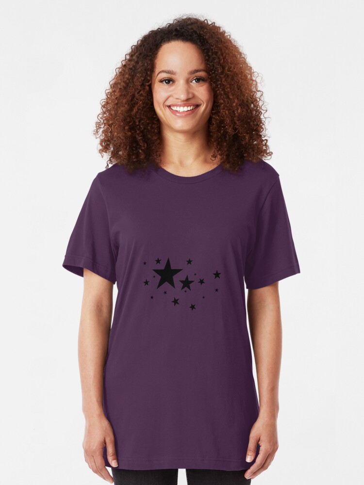 Alternate view of Star Light, Star Bright. Slim Fit T-Shirt