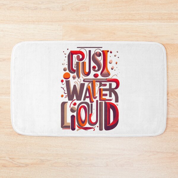 Item preview, Just Water Liquid designed and sold by GFORCE_SHOP.