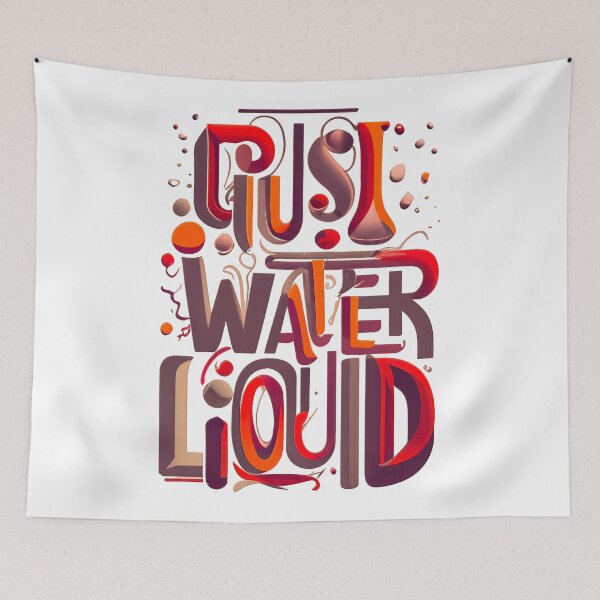 Item preview, Just Water Liquid designed and sold by GFORCE_SHOP.