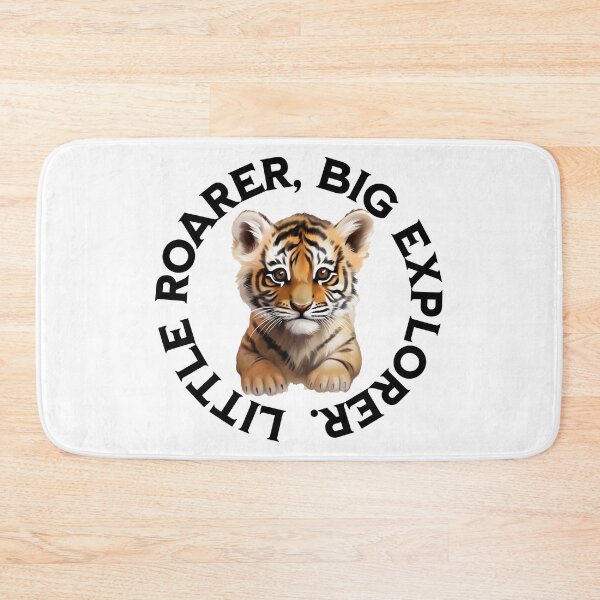 Item preview, Little roarer, big explorer. Tiger cub designed and sold by AndyG066.