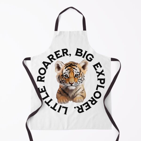 Item preview, Little roarer, big explorer. Tiger cub designed and sold by AndyG066.