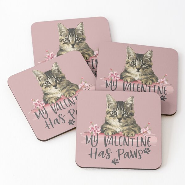 Item preview, My Valentine Has Paws. I love my cat designed and sold by malecart.