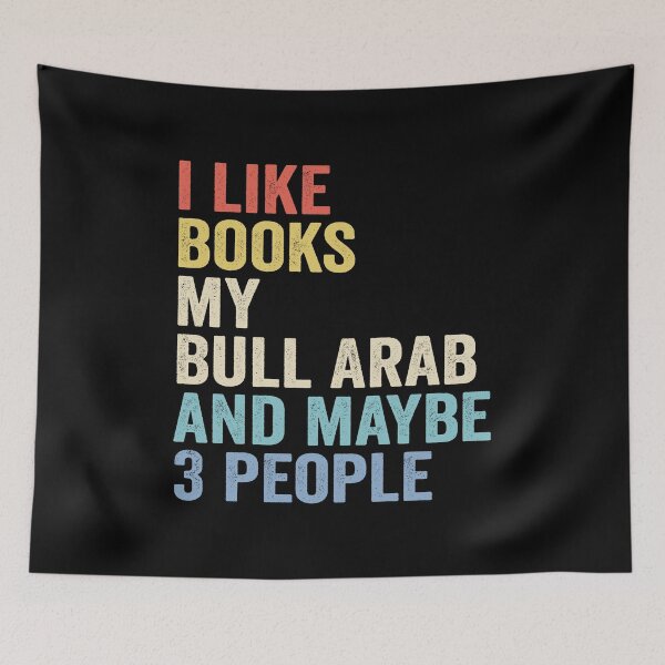 Item preview, Bull Arab Dog Owner - Cool Books And Bull Arab Dad Mom designed and sold by vzrnmichsudops.
