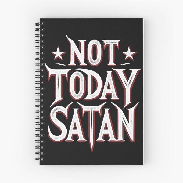 Item preview, Defiance: Not Today Satan designed and sold by Graffiti-Space.
