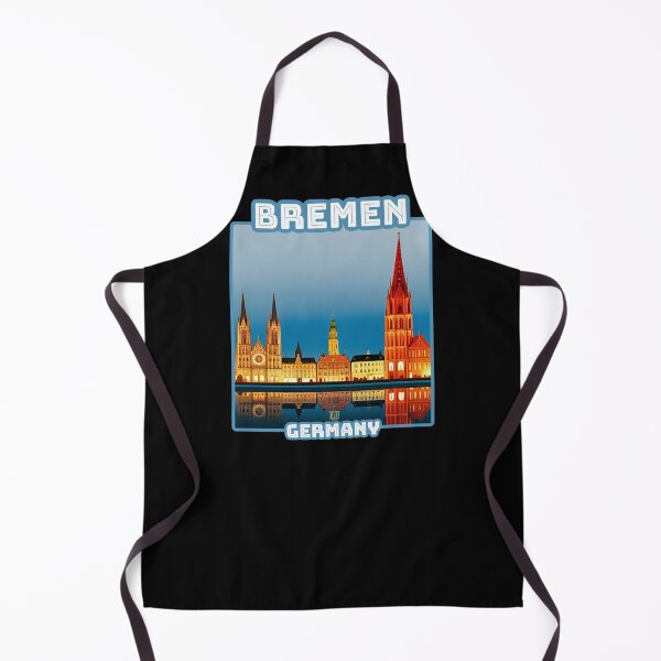 Item preview, Architectural landscape of Bremen, Germany. Beautiful travel design. designed and sold by Unitepeople.