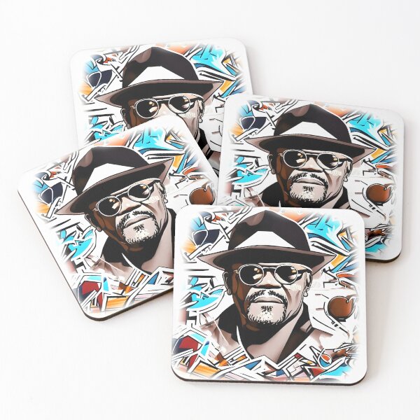 Item preview, Portrait Samuel L Jackson Graffiti designed and sold by Klickkunstwerke.