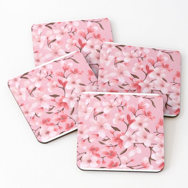 Item preview, Pink Jasmine flower seamless pattern designed and sold by varinchai.