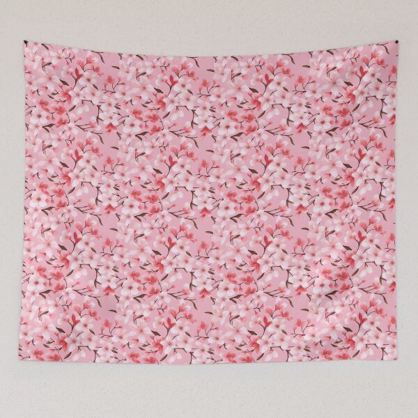 Item preview, Pink Jasmine flower seamless pattern designed and sold by varinchai.