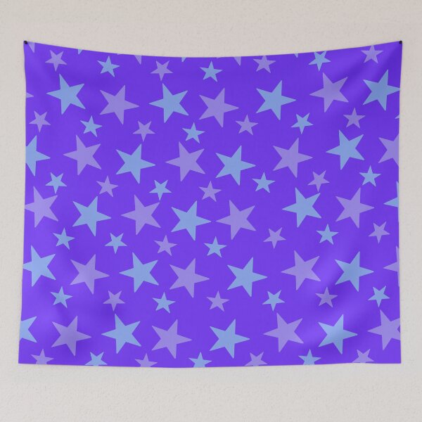 Item preview, océano de estrellas azules designed and sold by ZiphGames.