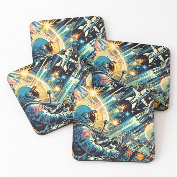 Item preview, Space Race Tribute designed and sold by RobertMartinArt.