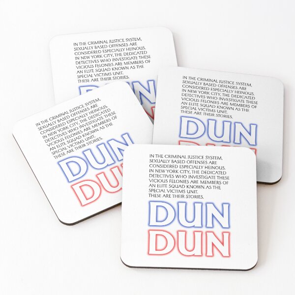 Item preview, SVU intro. DUN DUN. designed and sold by CoCoArt-Ua.
