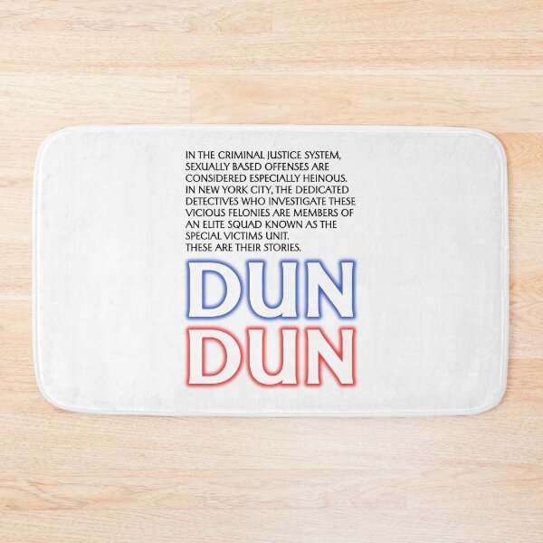 Item preview, SVU intro. DUN DUN. designed and sold by CoCoArt-Ua.