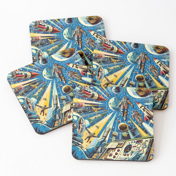 Item preview, Space Race Tribute designed and sold by RobertMartinArt.