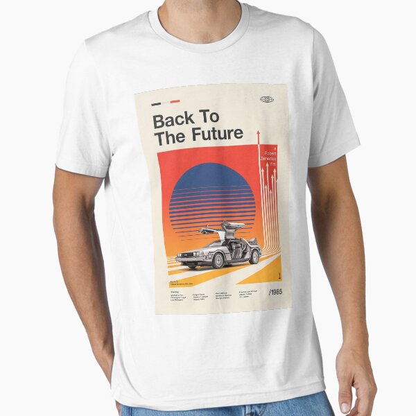 Vista previa del artículo con la obra «Póster vintage de películas alternativas de Regreso al futuro», diseñado y vendido por rezihom suha.