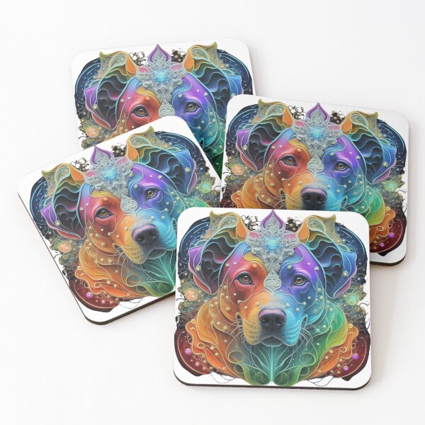 Aperçu de l'œuvre Dog Fluid Art créée et vendue par Zibis09.