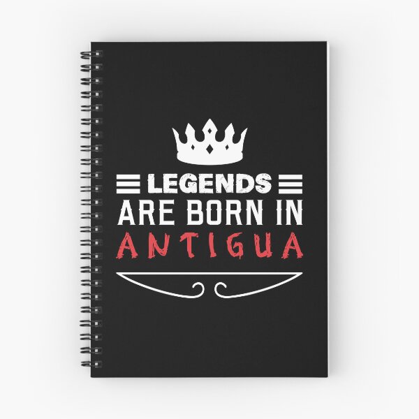 Item preview, Legends are born in Antigua designed and sold by BYNDART.