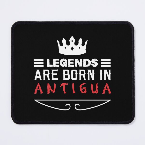 Item preview, Legends are born in Antigua designed and sold by BYNDART.