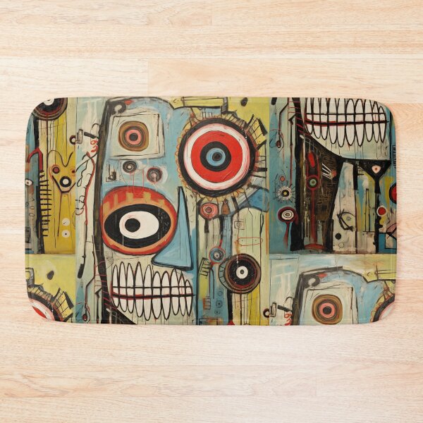 Item preview, Art Brut Primitive Portrait Outsider Art designed and sold by sheprint.