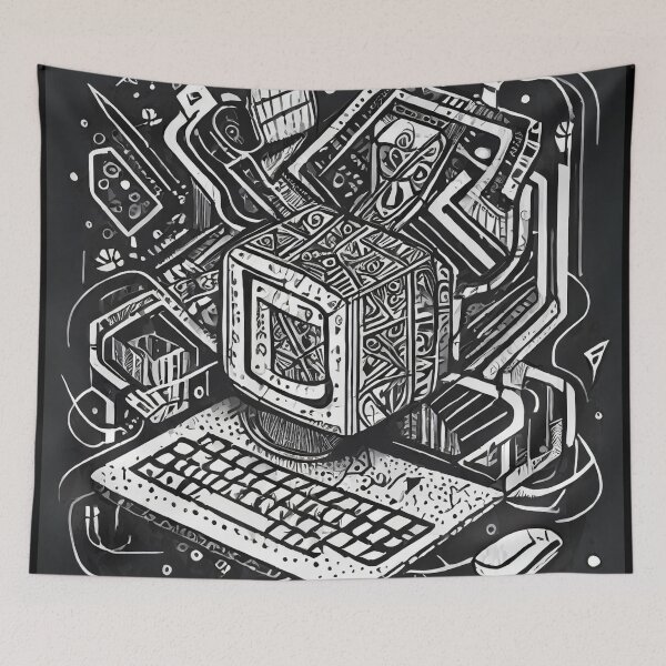 Item preview, Computer Art and Design designed and sold by drawbey.
