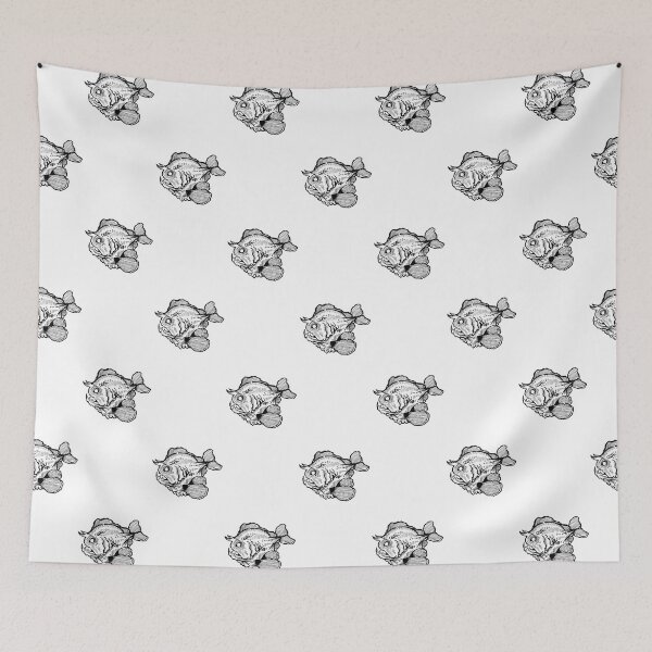 Item preview, Toad fish traditional sketch  designed and sold by AderynValentine.