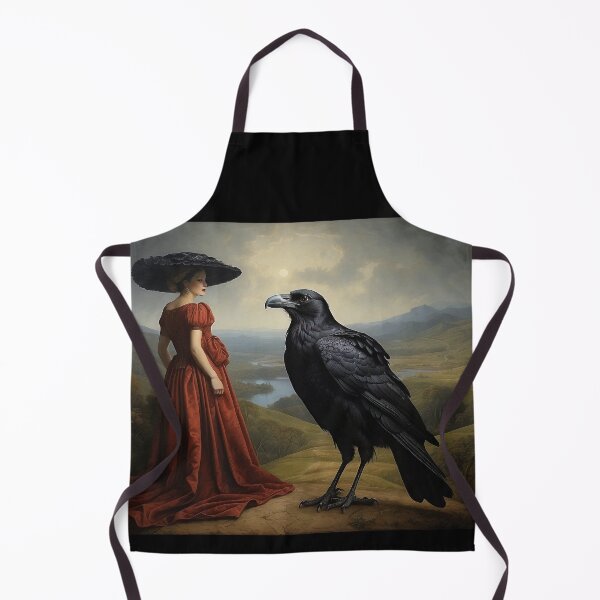 Item preview, Elegant gorgeous Raven woman designed and sold by Fantasymachine.