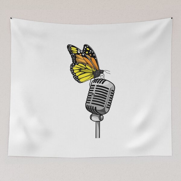 Item preview, Butterfly Singer Microphone Music designed and sold by Snabdesign84.