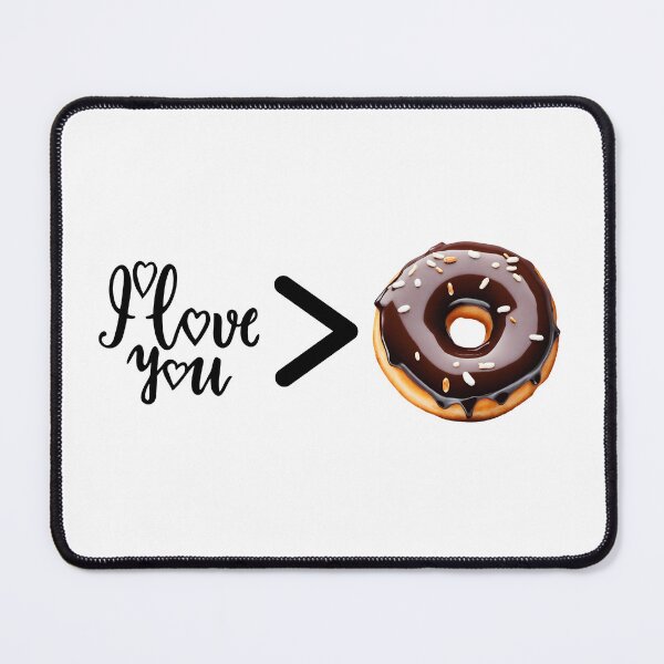 Item preview, I Love You More Than A Chocolate Sprinkle Donut, Dessert Lover, Donut, Valentine designed and sold by ksan30.
