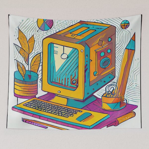 Item preview, Computer Art and Design designed and sold by drawbey.