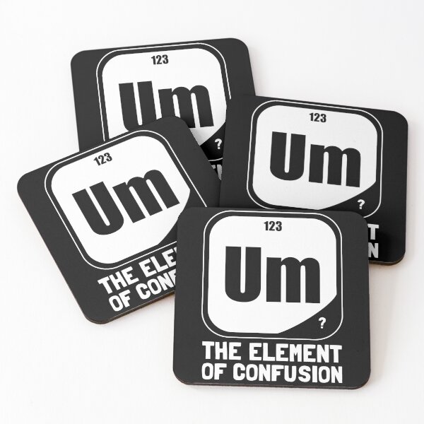 Item preview, The Element Of Confusion | Funny Chemical Element designed and sold by casualVisions.