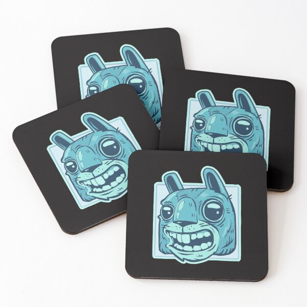 Item preview, blue lama designed and sold by Ratatatts.