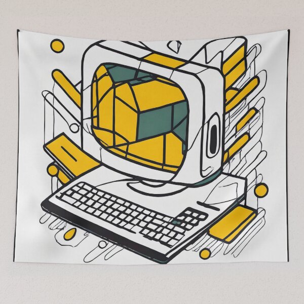 Item preview, Computer Art and Design designed and sold by drawbey.