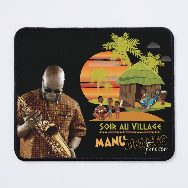 Item preview, MANU DIBANGO Forever- Soir au village designed and sold by AfricArt237.