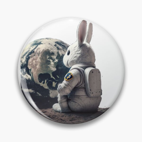 Aperçu de l'œuvre Lapin dans l'espace créée et vendue par Victoriella-v.