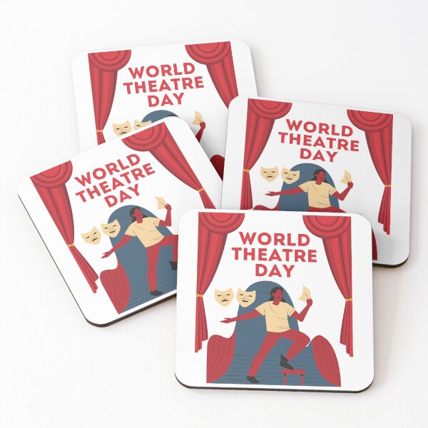 Item preview, World Theatre Day designed and sold by Simo0455.