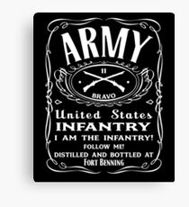 Army Infantry Canvas Print