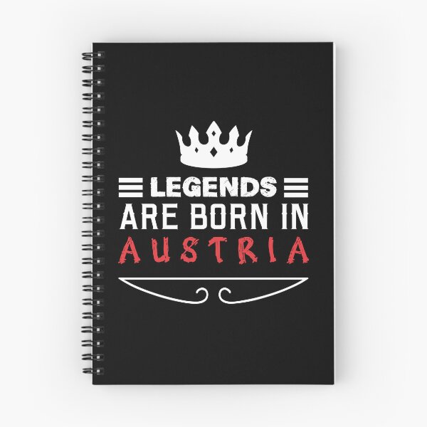 Item preview, Legends are born in Austria designed and sold by BYNDART.