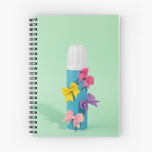 Item preview, Blue Spray Bottle Adorned with Colorful Bows designed and sold by pepinodemarst.